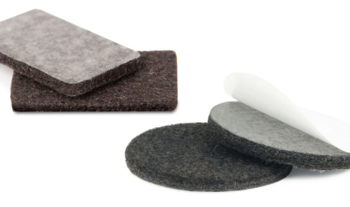 felt pads or furniture glides